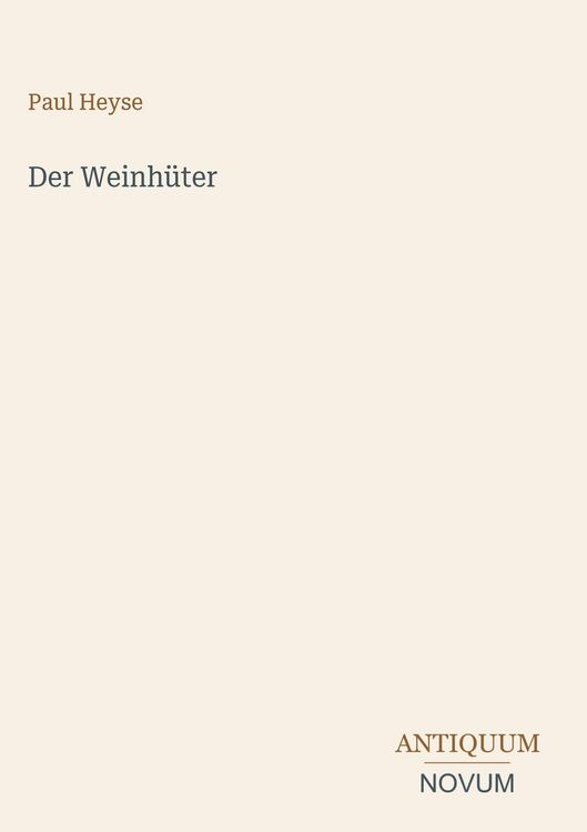 Produktbild: Der Weinh&uuml;ter