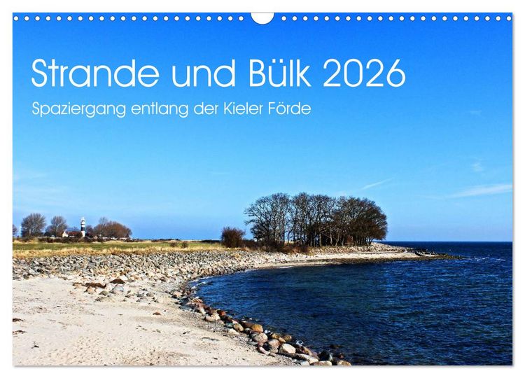 Produktbild: Strande und B&uuml;lk 2026 (Wandkalender 2026 DIN A3 quer), CALVENDO Monatskalender