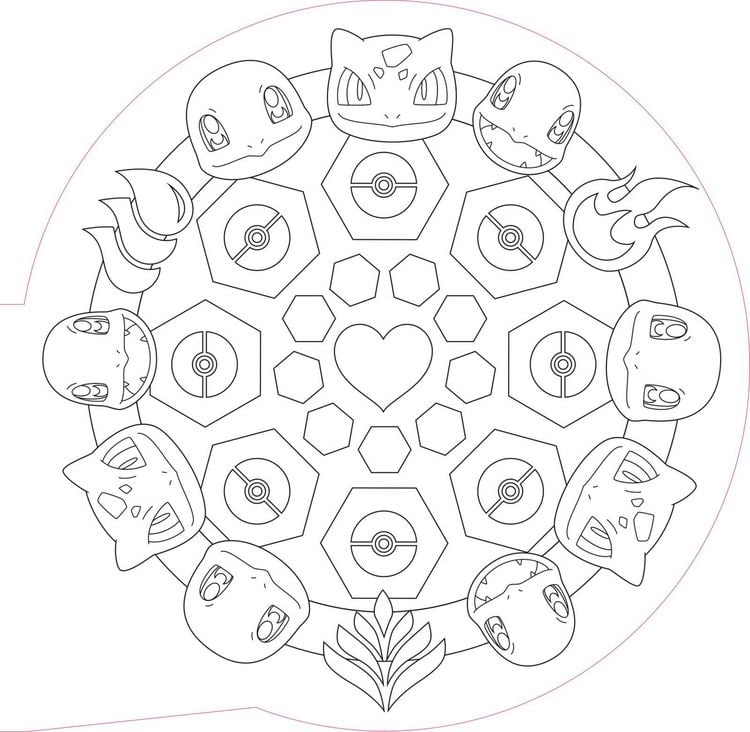 Produktbild: Pok&eacute;mon Activity-Buch: Mandala-Malspa&szlig;