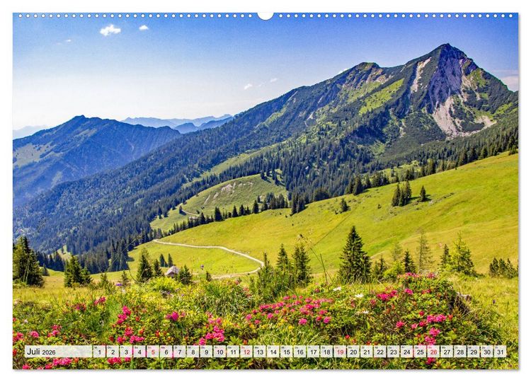 Produktbild: Gr&uuml;&szlig;e aus Unken (Wandkalender 2026 DIN A2 quer), CALVENDO Monatskalender