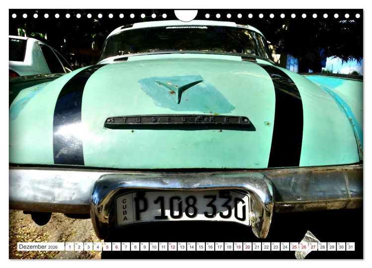 Produktbild: Starliner - Ein Star von Studebaker (Wandkalender 2026 DIN A4 quer), CALVENDO Monatskalender