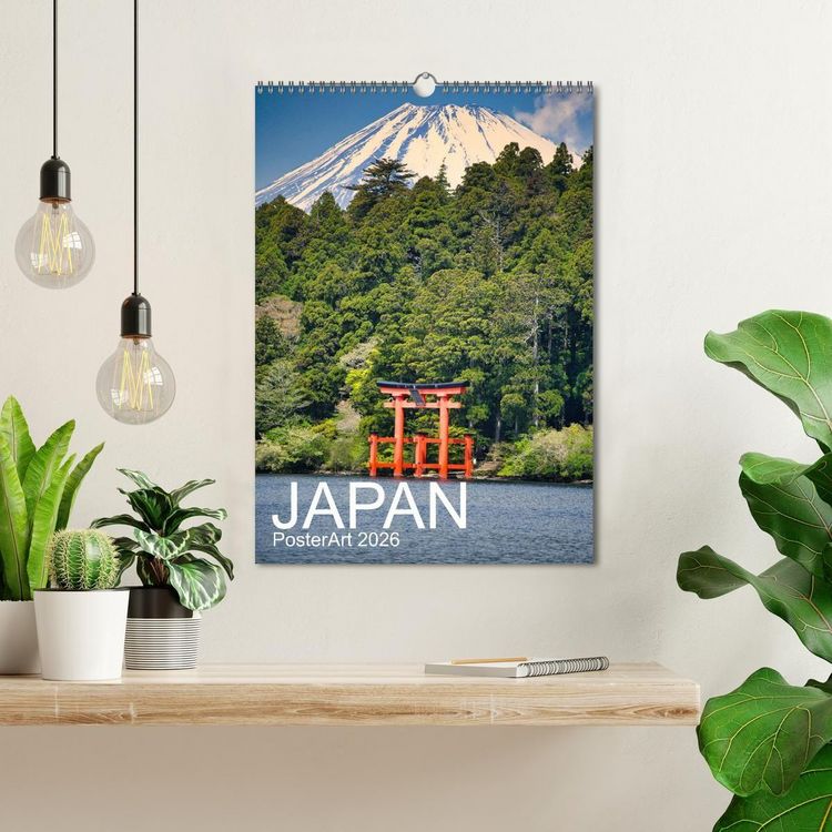 Produktbild: Japan PosterArt 2024 (Wandkalender 2026 DIN A3 hoch), CALVENDO Monatskalender