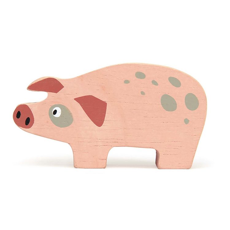 Produktbild: Holztier Schwein (MQ6)
