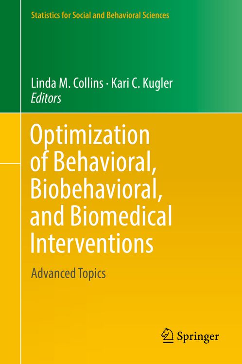 Produktbild: Optimization of Behavioral, Biobehavioral, and Biomedical Interventions