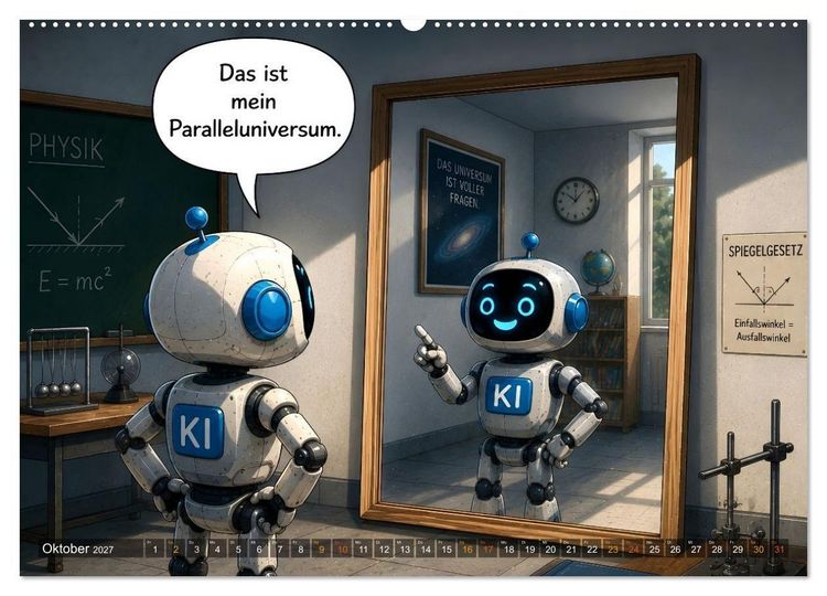 Produktbild: L&uuml;genbeutel und Schummellottchen - 12 Monate voller Ausreden, Tricks und kreativer Wahrheiten (Wandkalender 2027 DIN A2 quer), CALVENDO Monatskalender