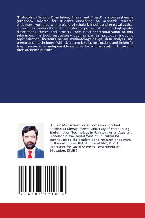 Produktbild: Protocols Of Writing Dissertation, Thesis and Project