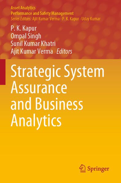 Produktbild: Strategic System Assurance and Business Analytics