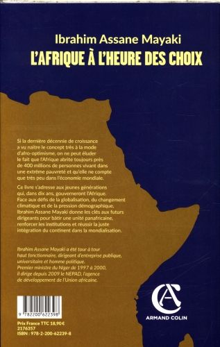 Produktbild: L'Afrique &agrave; l'heure des choix
