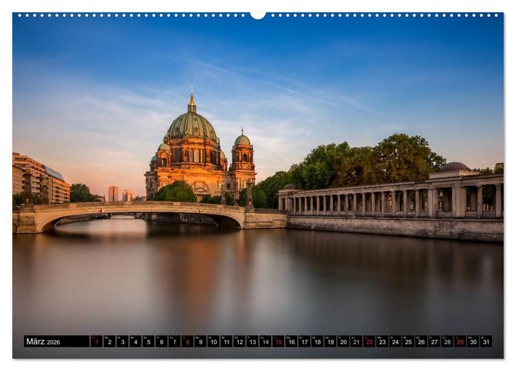 Produktbild: Berlin - Bilder einer Metropole (Wandkalender 2026 DIN A2 quer), CALVENDO Monatskalender
