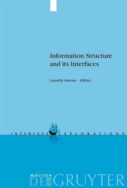 Produktbild: Information Structure and its Interfaces