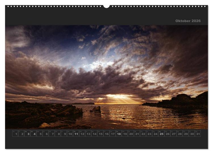 Produktbild: Schottische Panoramas (hochwertiger Premium Wandkalender 2026 DIN A2 quer), Kunstdruck in Hochglanz