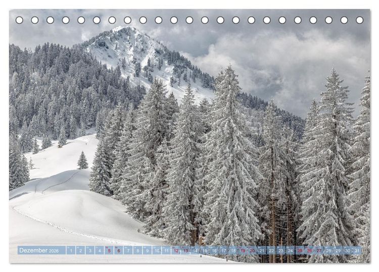 Produktbild: Idyllische Landschaften am Tegernsee (Tischkalender 2026 DIN A5 quer), CALVENDO Monatskalender