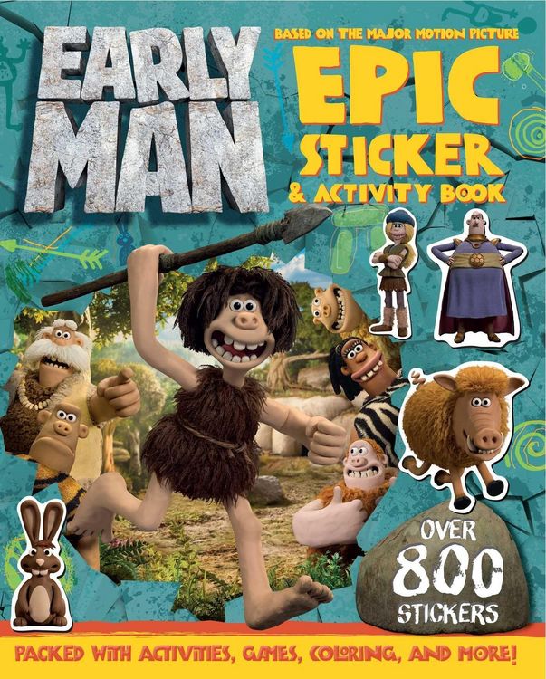 Produktbild: Early Man Sticker and Activity Book