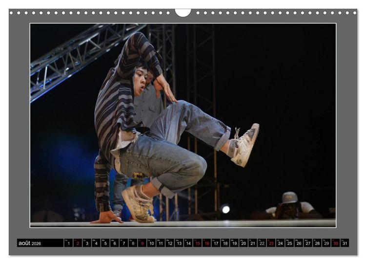 Produktbild: Break Dance et Hip-Hop (Calendrier mural 2026 DIN A3 vertical), CALVENDO calendrier mensuel