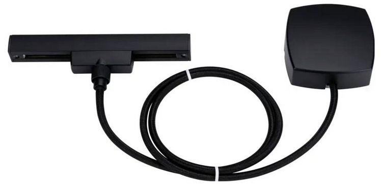 Produktbild: Paulmann 96916 Aufbausystem-Komponente Einspeiser Schwarz (matt)
