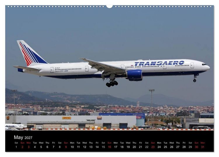 Produktbild: Big Jets (High Quality Premium Wall Calendar 2027 DIN A2 landscape),CALVENDO 12 Month Wall Calendar