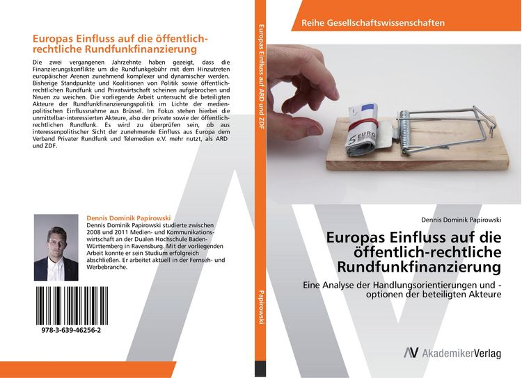 Produktbild: Europas Einfluss auf die &ouml;ffentlich-rechtliche Rundfunkfinanzierung