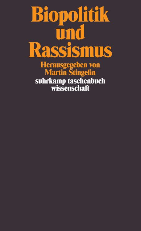 Produktbild: Biopolitik und Rassismus