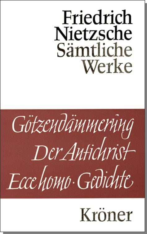 Produktbild: Götzendämmerung - Der Antichrist - Ecce homo