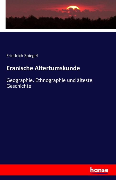 Produktbild: Eranische Altertumskunde