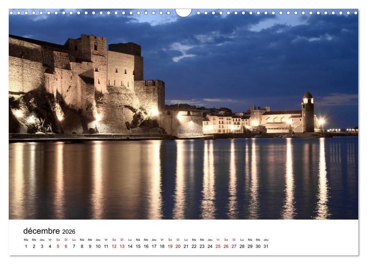 Produktbild: La mer d'Occitanie (Calendrier mural 2026 DIN A3 vertical), CALVENDO calendrier mensuel