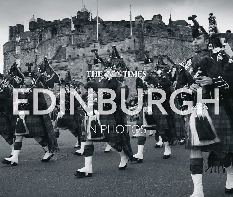 Produktbild: Times Edinburgh in Photos Hb