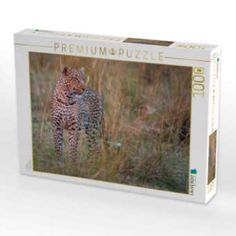 Produktbild: CALVENDO Puzzle Leopard | 1000 Teile Lege-Gr&ouml;&szlig;e 64x48cm Foto-Puzzle f&uuml;r gl&uuml;ckliche Stunden