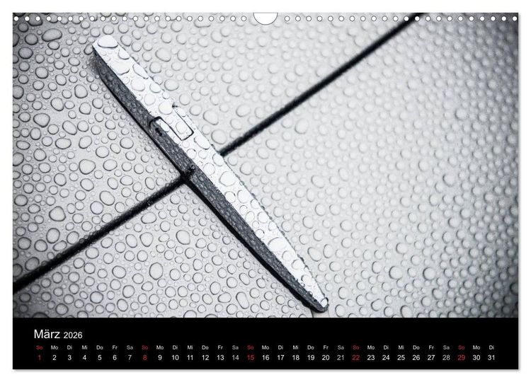 Produktbild: Lamborghini im Regen (Wandkalender 2026 DIN A3 quer), CALVENDO Monatskalender
