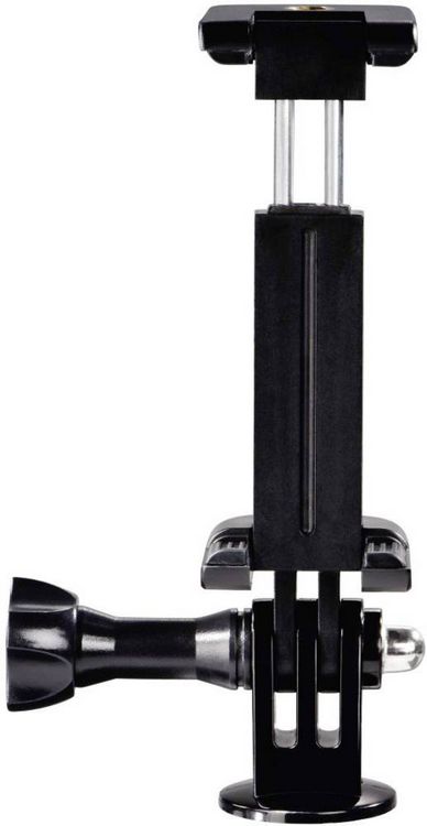 Produktbild: Hama Multi \"4in1\" Tischstativ 1/4 Zoll Arbeitsh&ouml;he=20 - 90 cm Schwarz inkl. Smartphonehalter