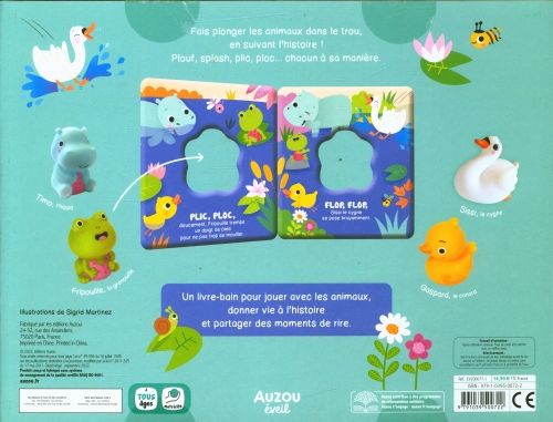 Produktbild: Plouf ! : 4 animaux pour jouer dans le bain !