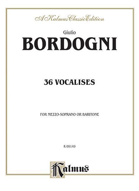Produktbild: Bordogni, M: Thirty-Six Vocalises in Modern Style (Spicker)