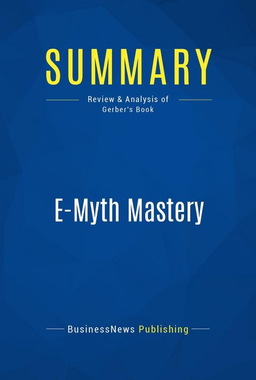 Produktbild: Summary: E-Myth Mastery