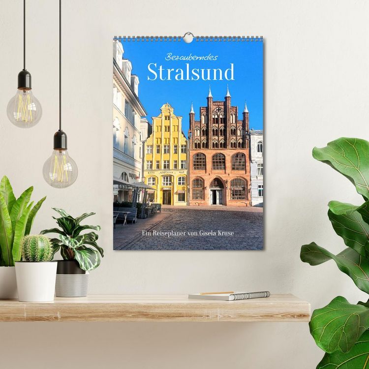 Produktbild: Bezauberndes Stralsund (Wandkalender 2026 DIN A3 hoch), CALVENDO Monatskalender