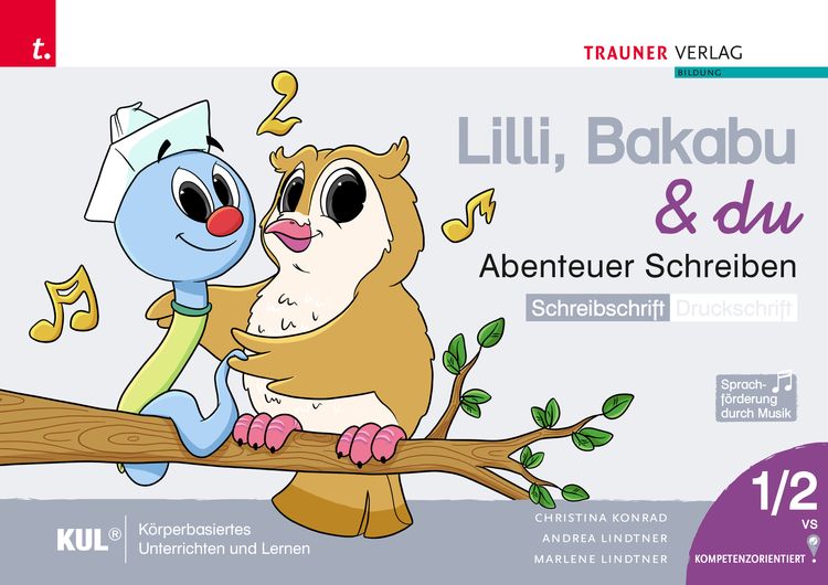 Produktbild: Lilli, Bakabu & du - Abenteuer Schreiben 1 SS (Schreibschrift - Druckschrift, 2 Bände)