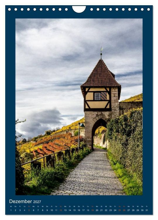 Produktbild: Esslingen am Neckar - Sehenswertes (Wandkalender 2027 DIN A4 hoch), CALVENDO Monatskalender