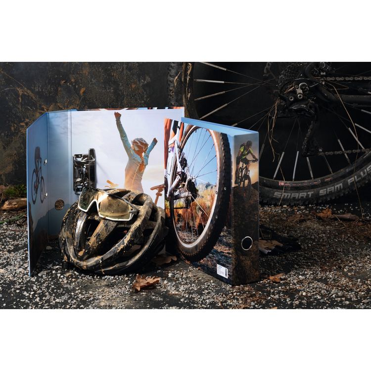 Produktbild: HERMA Motivordner Mountain Bike DIN A4 R&uuml;ckenbreite 7cm