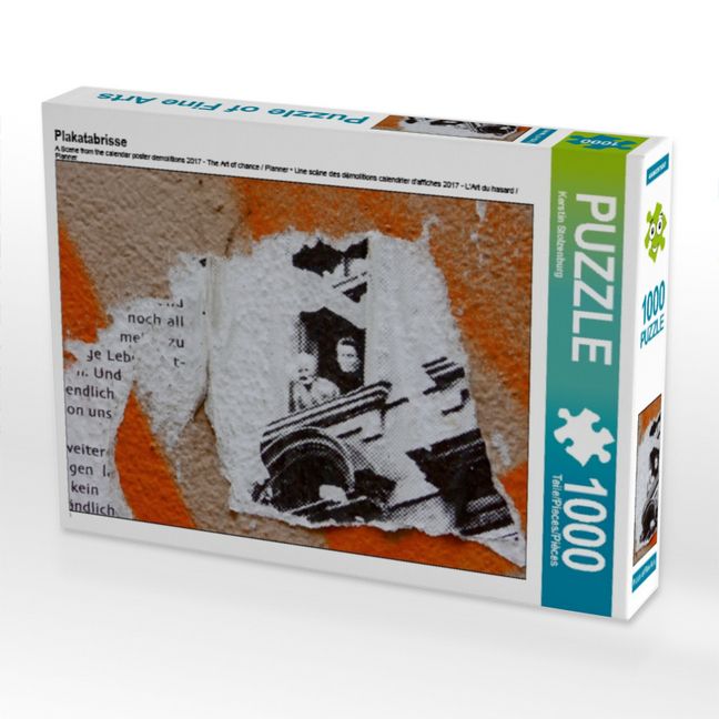 Produktbild: CALVENDO Puzzle Plakatabrisse | 1000 Teile Lege-Gr&ouml;&szlig;e 64x48cm Foto-Puzzle f&uuml;r gl&uuml;ckliche Stunden