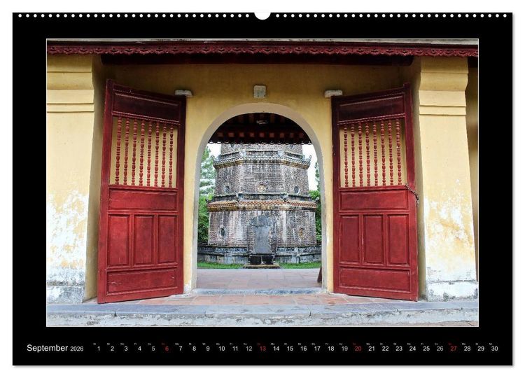 Produktbild: Vietnam &ndash; Land der Kontraste 2026 (Wandkalender 2026 DIN A2 quer), CALVENDO Monatskalender