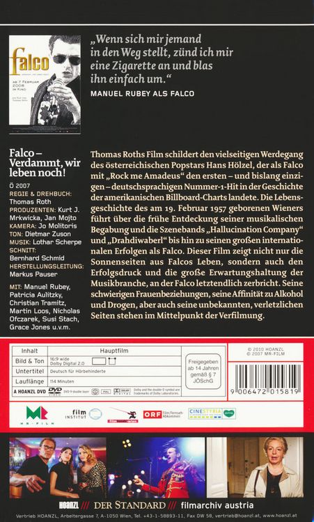 Produktbild: Falco - Verdammt, wir leben noch! - Edition der Standard