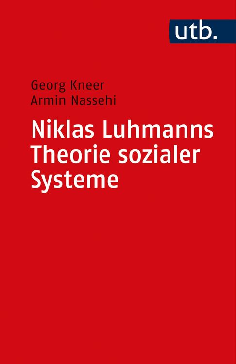 Produktbild: Niklas Luhmanns Theorie sozialer Systeme