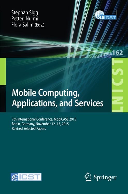Produktbild: Mobile Computing, Applications, and Services