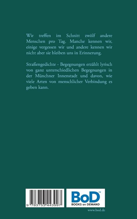Produktbild: Stra&szlig;engedichte
