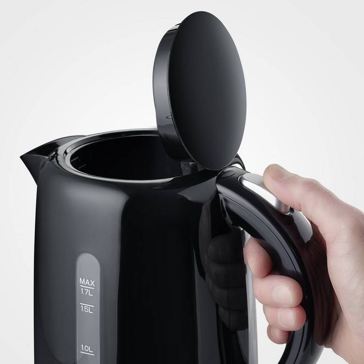 Produktbild: Severin 4322 Wasserkocher schnurlos, &Uuml;berhitzungsschutz Schwarz Fassungsverm&ouml;gen: 1.7 l