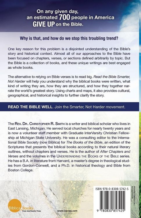 Produktbild: Read the Bible Smarter, Not Harder