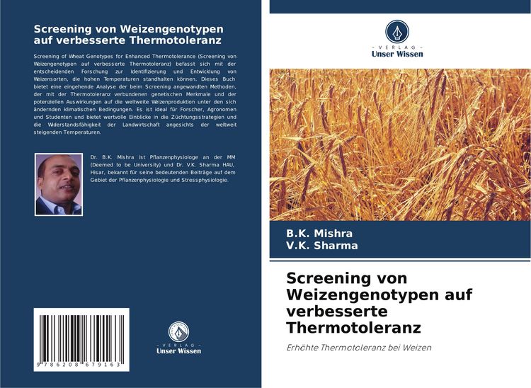 Produktbild: Screening von Weizengenotypen auf verbesserte Thermotoleranz