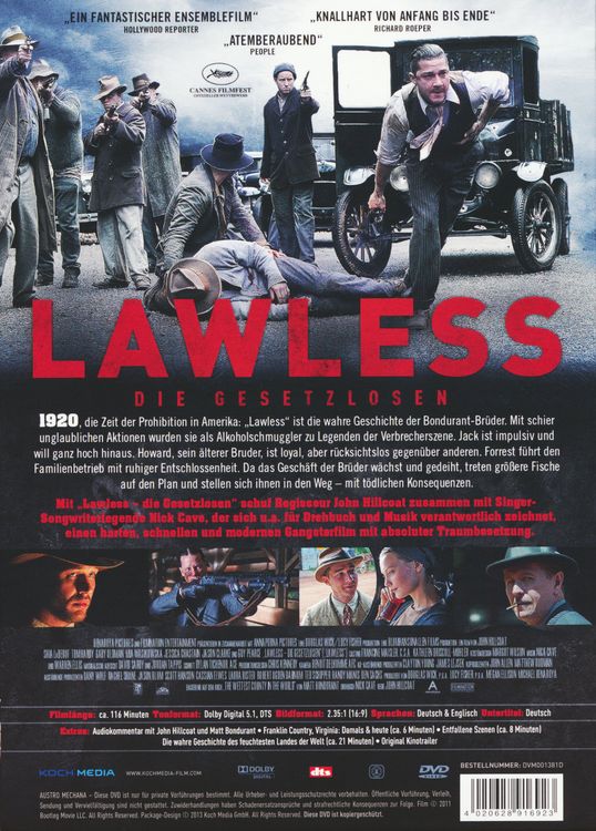 Produktbild: Lawless - Die Gesetzlosen