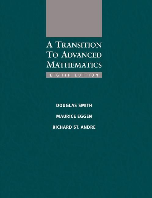 Produktbild: A Transition to Advanced Mathematics