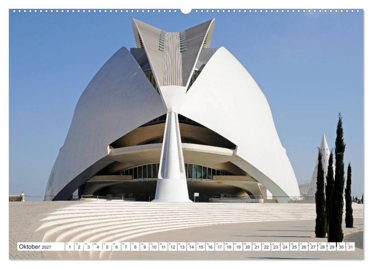 Produktbild: Valencia (Wandkalender 2027 DIN A2 quer), CALVENDO Monatskalender