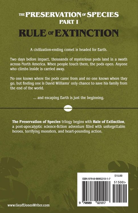 Produktbild: Rule of Extinction