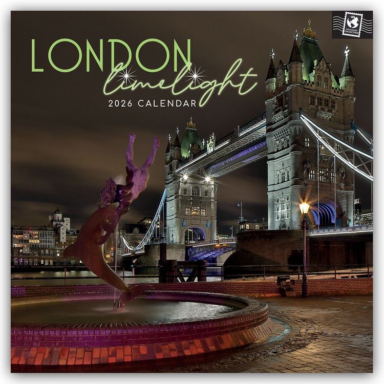 Produktbild: London Limelight – London im Rampenlicht 2026 – 16-Monatskalender